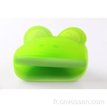 Gants de cuisson au four en silicone en forme de grenouille